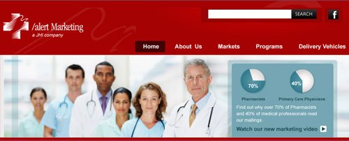 Alert Marketing Website