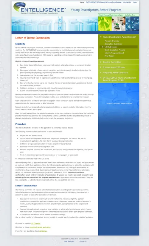 ENTELLIGENCE Website 2