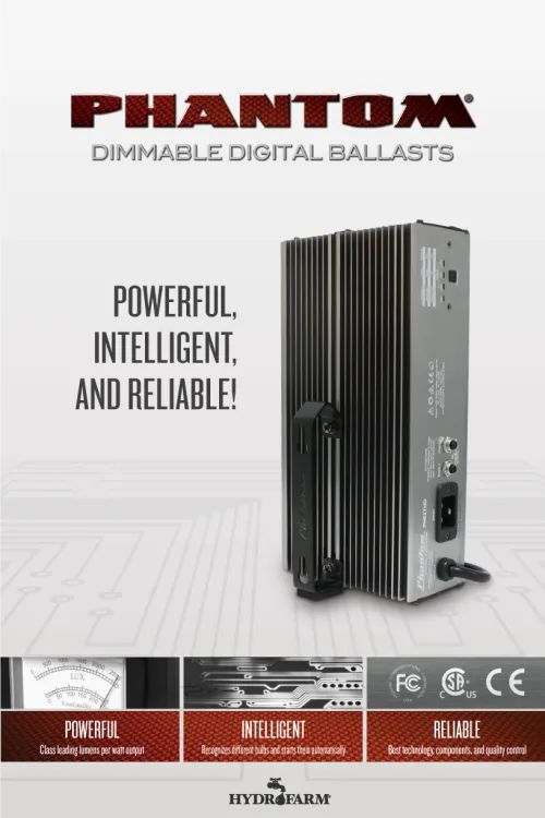 Hydrofarm Posters - Phantom Ballasts