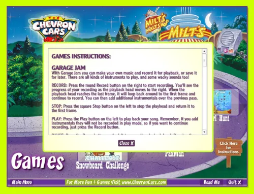 Chevron Fun & Games CD 4